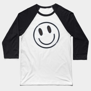 Smiley face Baseball T-Shirt